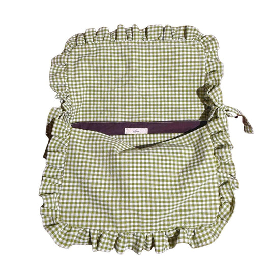 elvee tote- matcha green