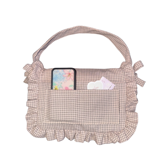 the elvee tote — blush pink