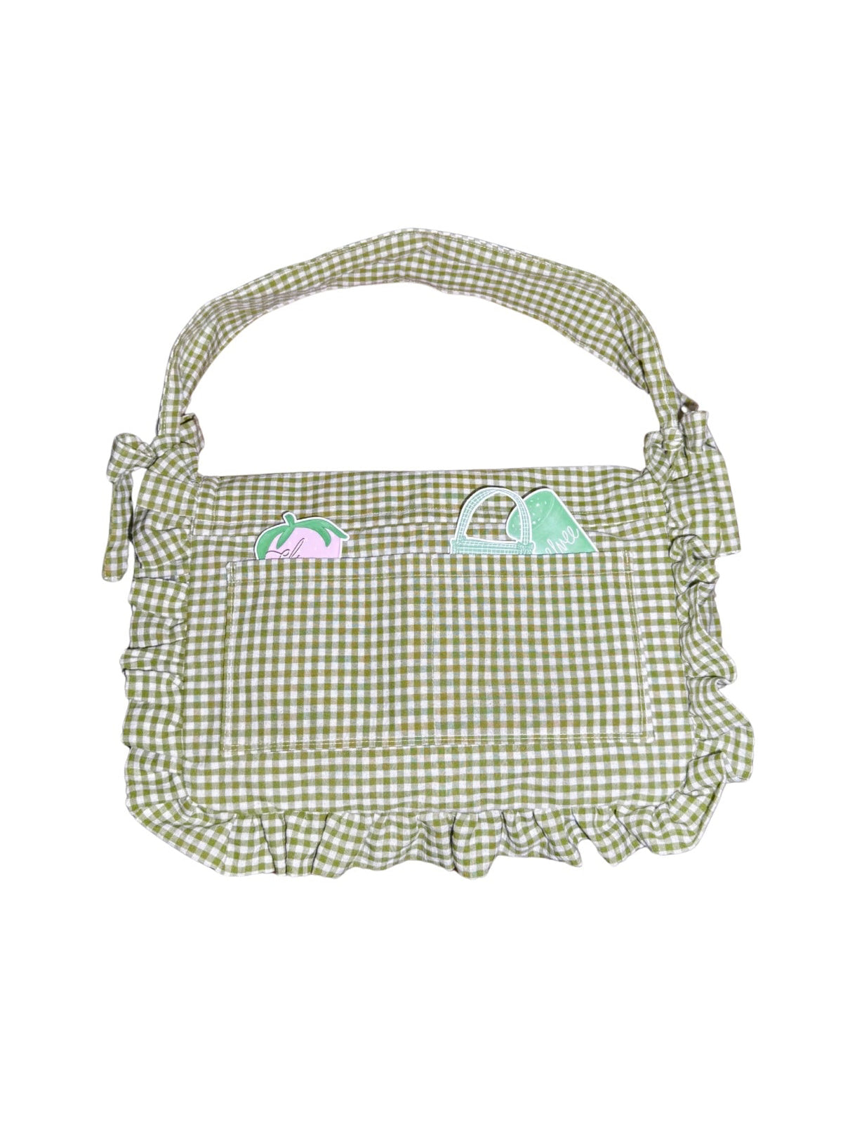 elvee tote- matcha green